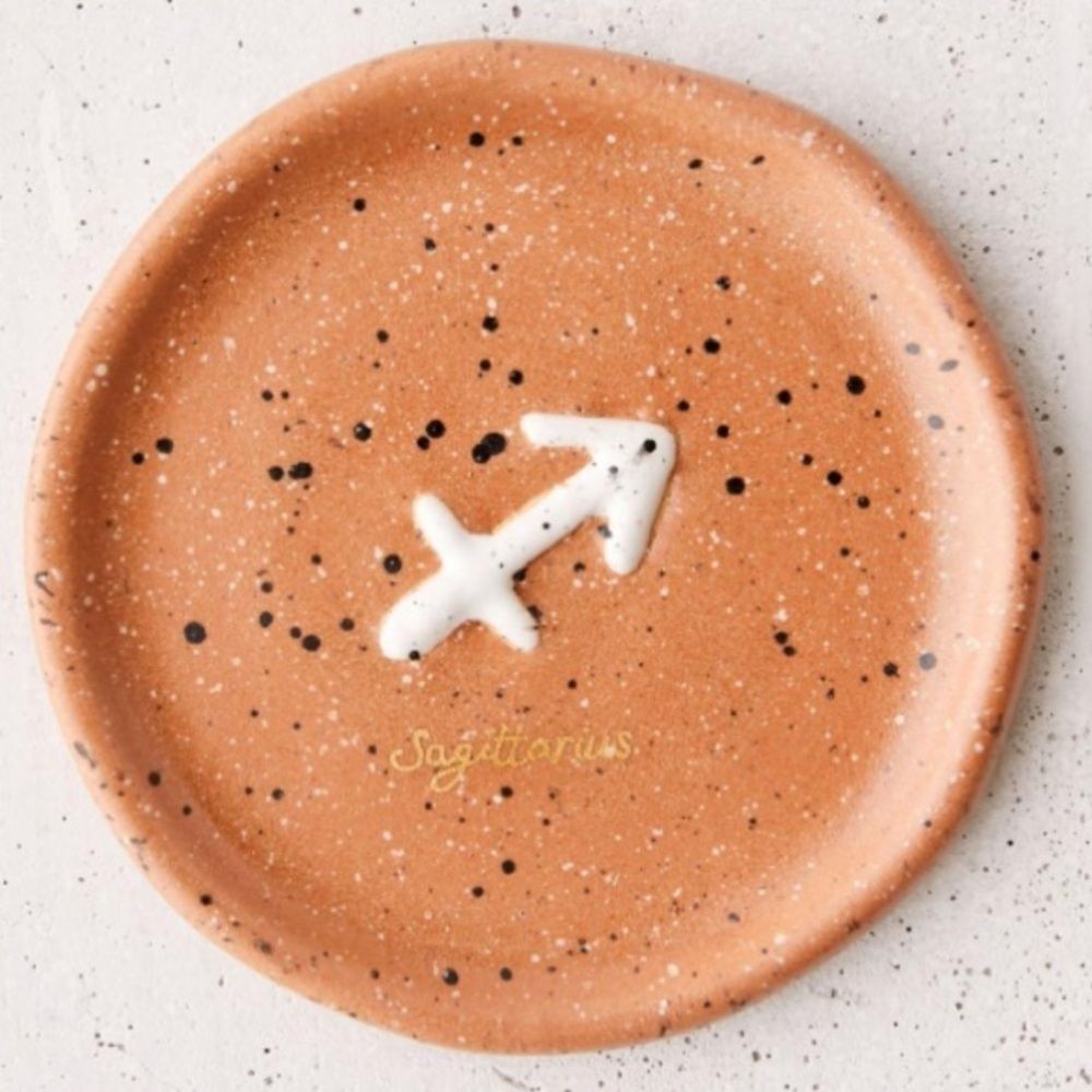 Urban Outfitters Boho Zodiac Sign Catch-All Dish Color: Sagittarius - Picture 3 of 5